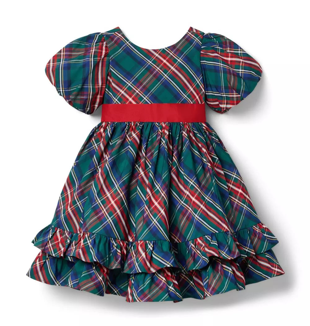 Multi Family Plaid Dress