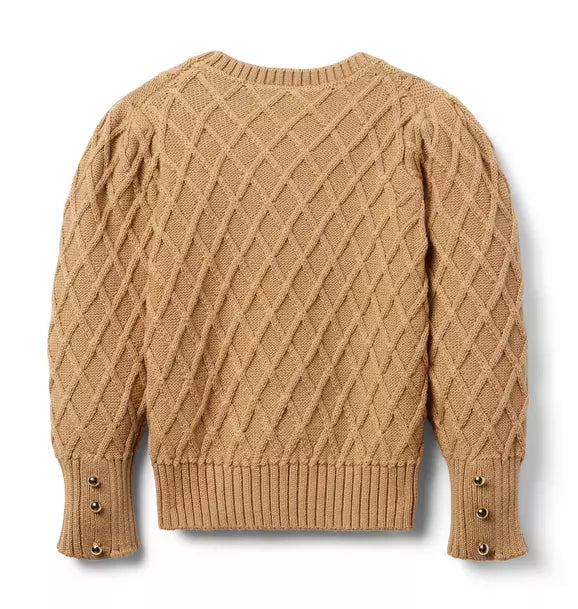 Tan Cotton Sweater