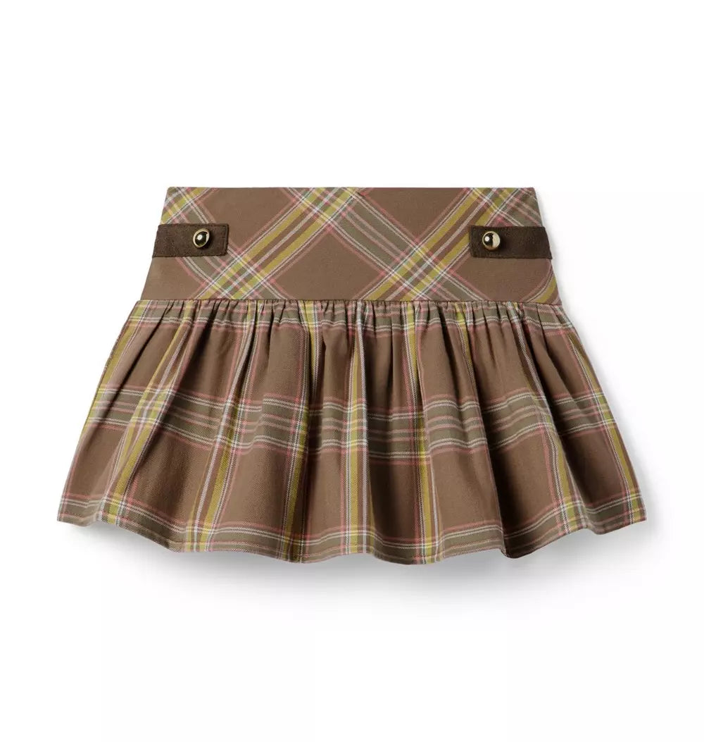 Plaid Tier Skirt