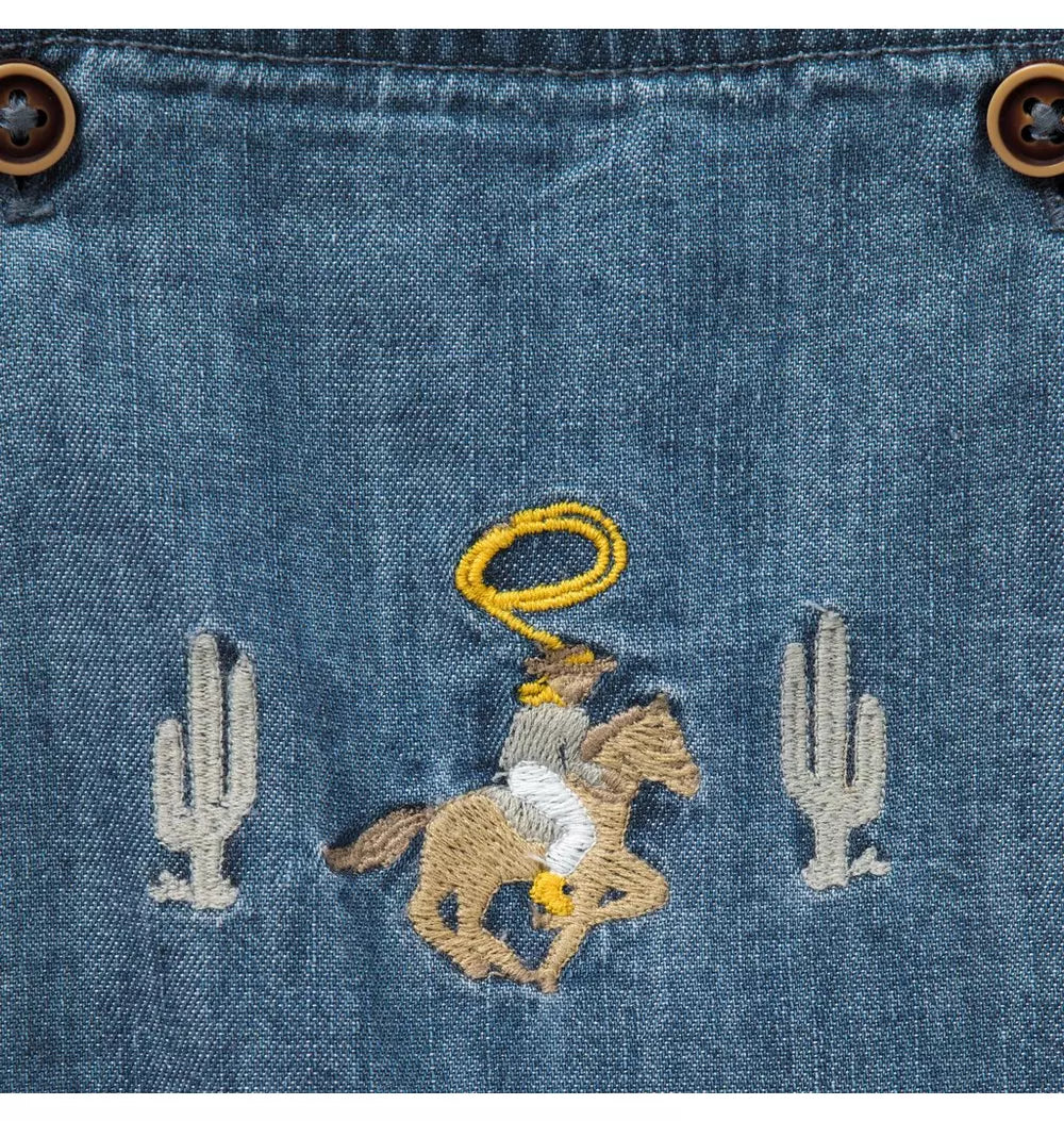 Cowboy Icon Denim Overall