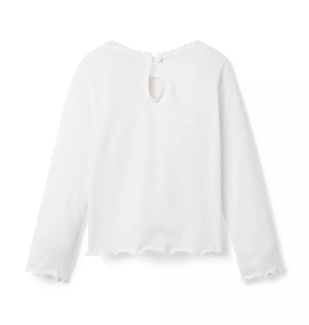 White 3 Bow Top