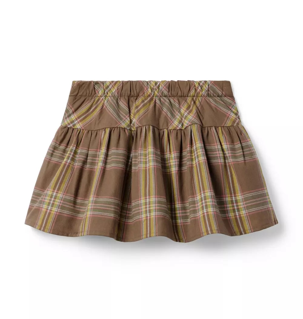 Plaid Tier Skirt