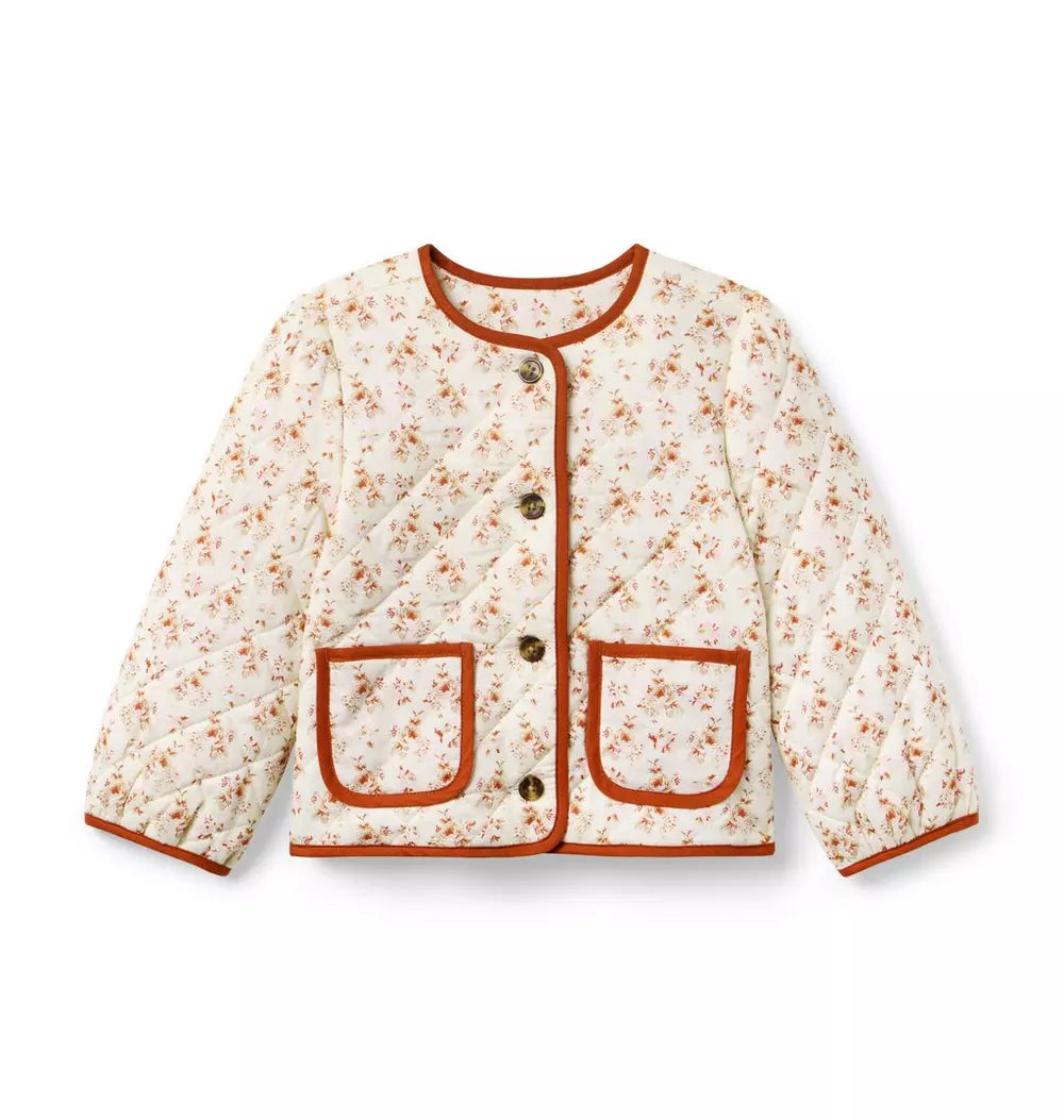 Floral Quilt Jacket