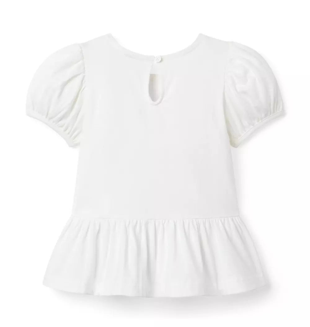 White Bow Top