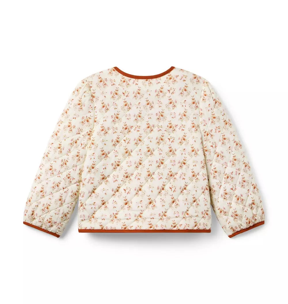 Floral Quilt Jacket