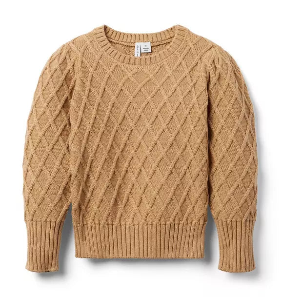 Tan Cotton Sweater