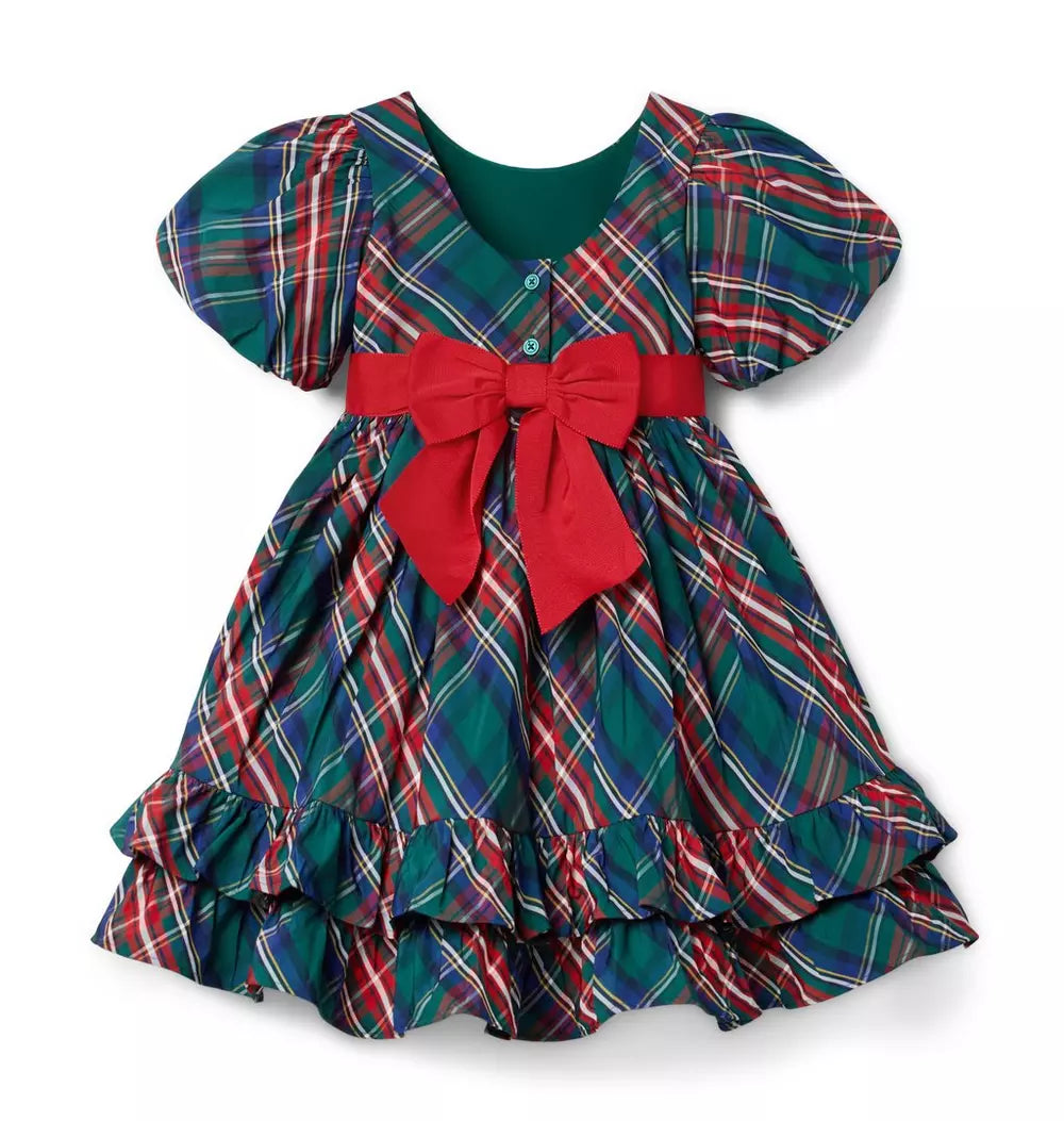 Multi Family Plaid Dress