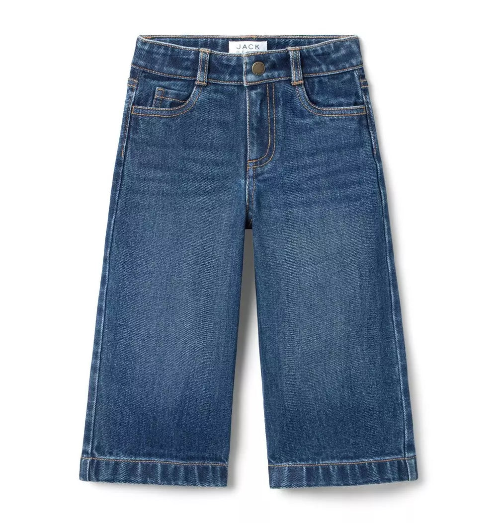 Denim Wide Leg Pant