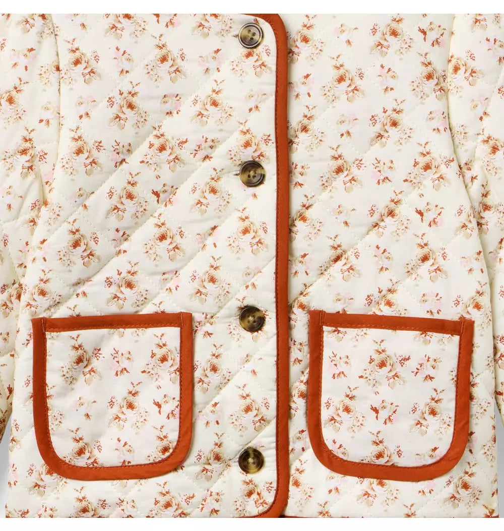 Floral Quilt Jacket