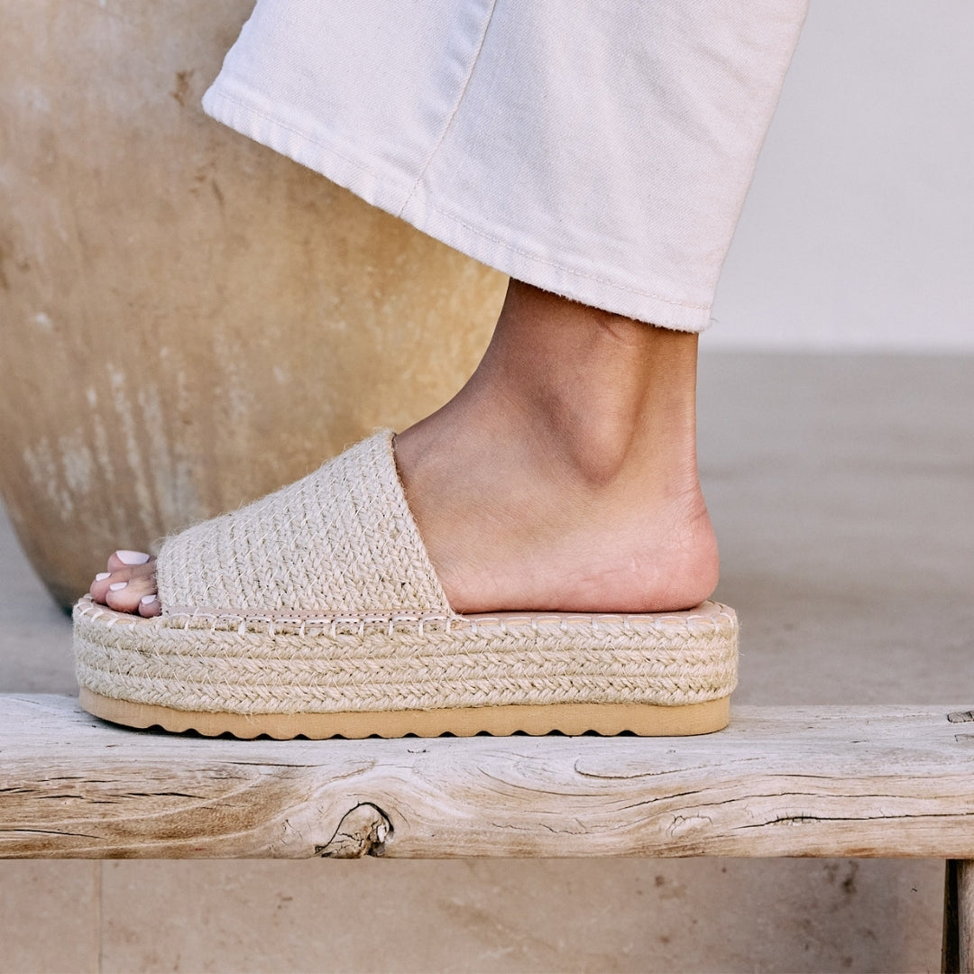 Del Mar Natural Rope Sandal