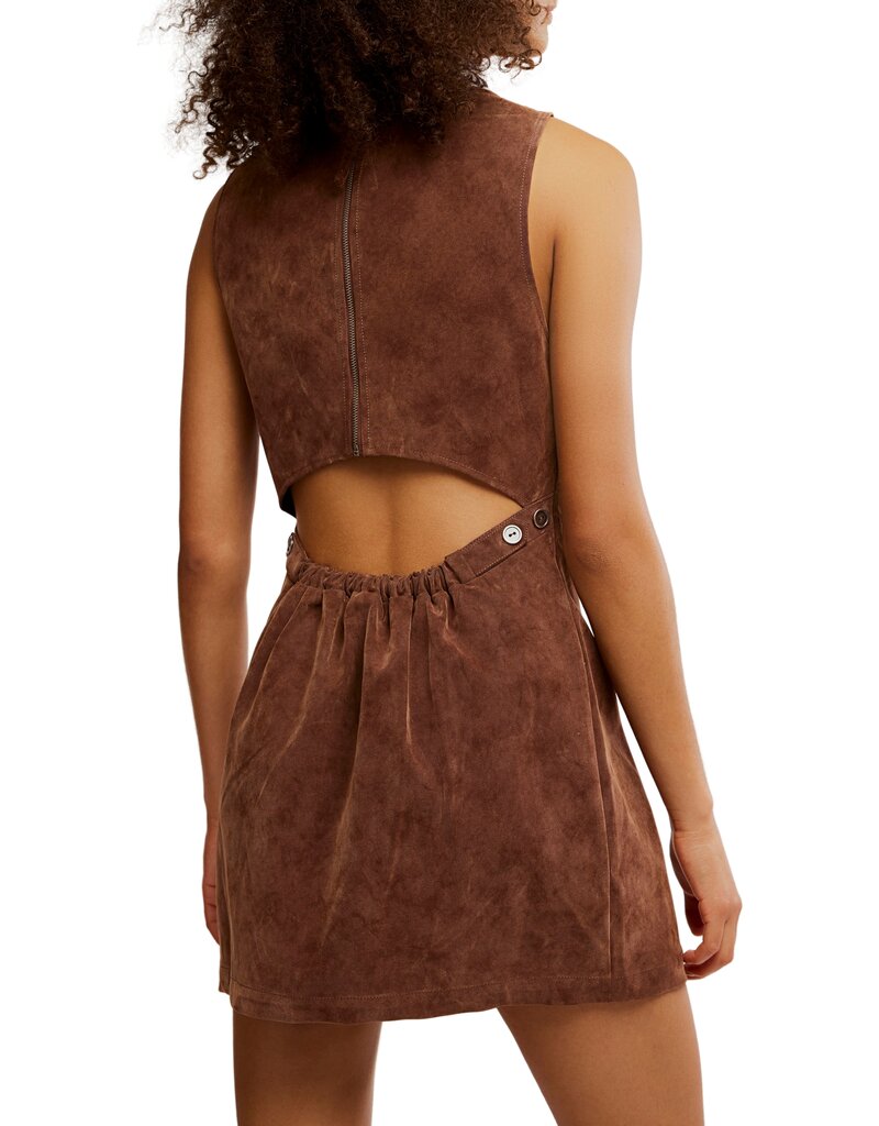 Altas Suede Mini Skirt