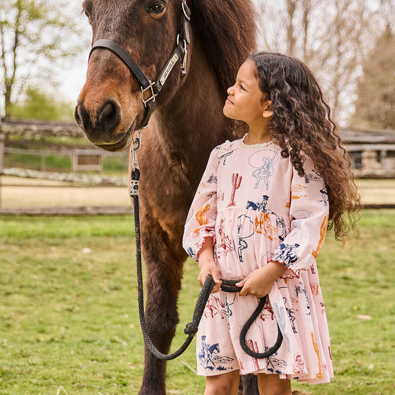 Charlie Dress - Pink Cowgirls