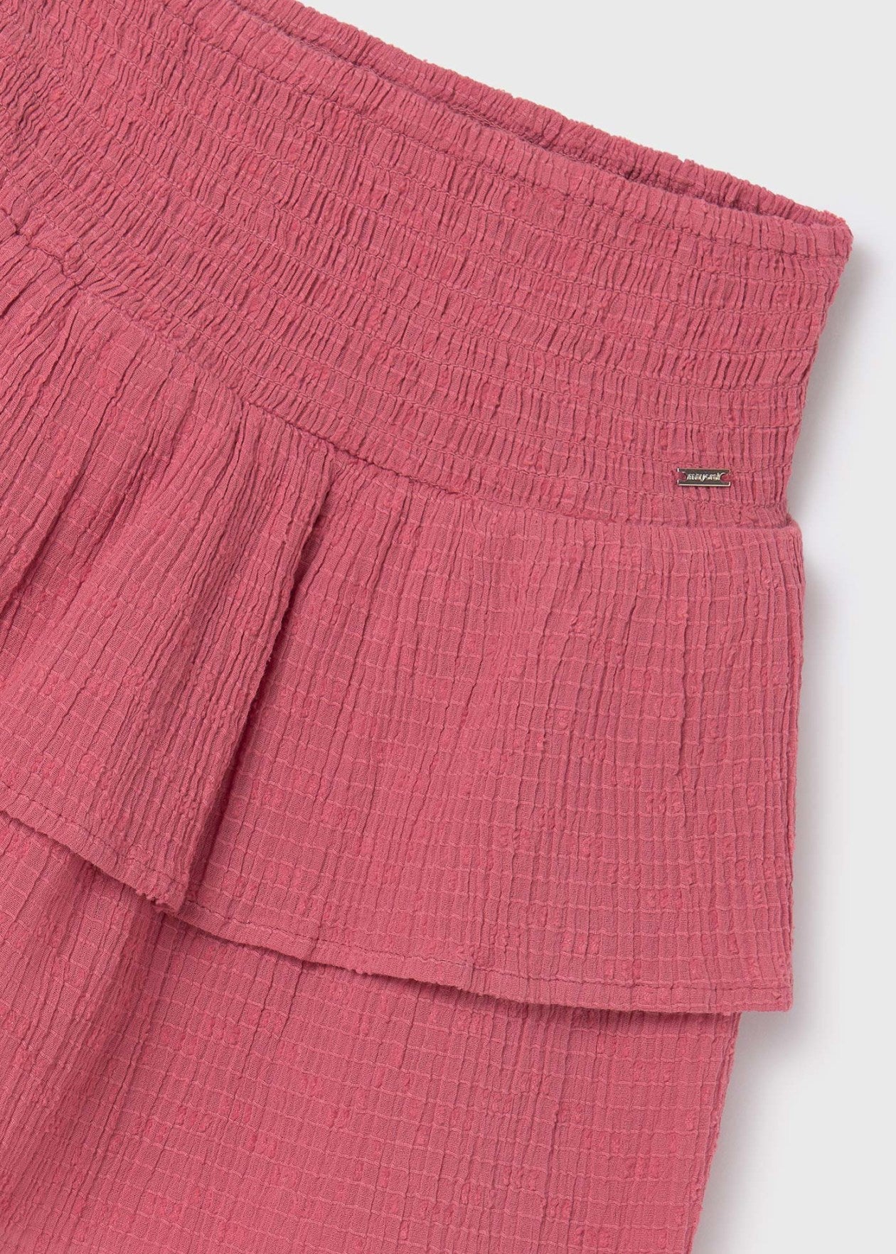 Blush Color Frill Skirt