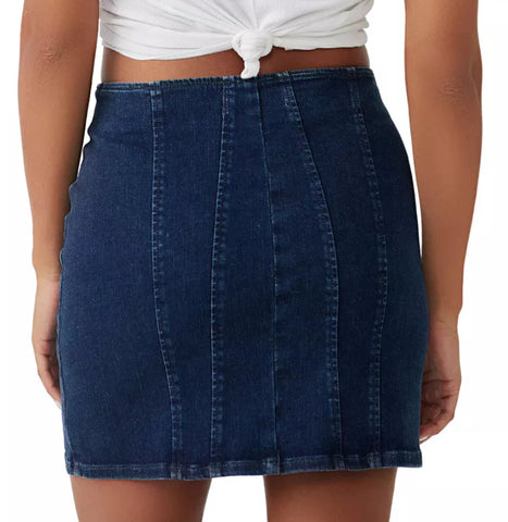Layla Denim Mini Skirt