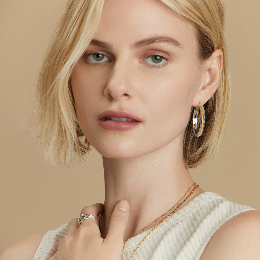 Interlok Noir Heirloom Hoop