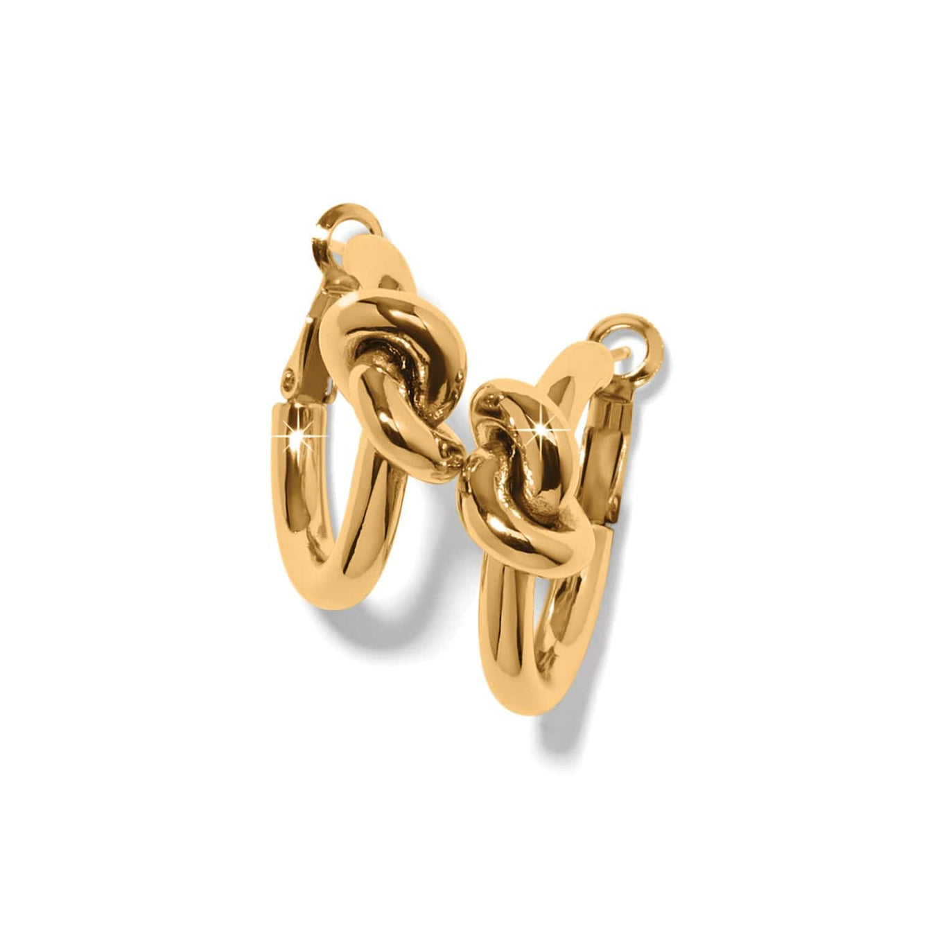 Inerlok Single Knot Hoop Earrings