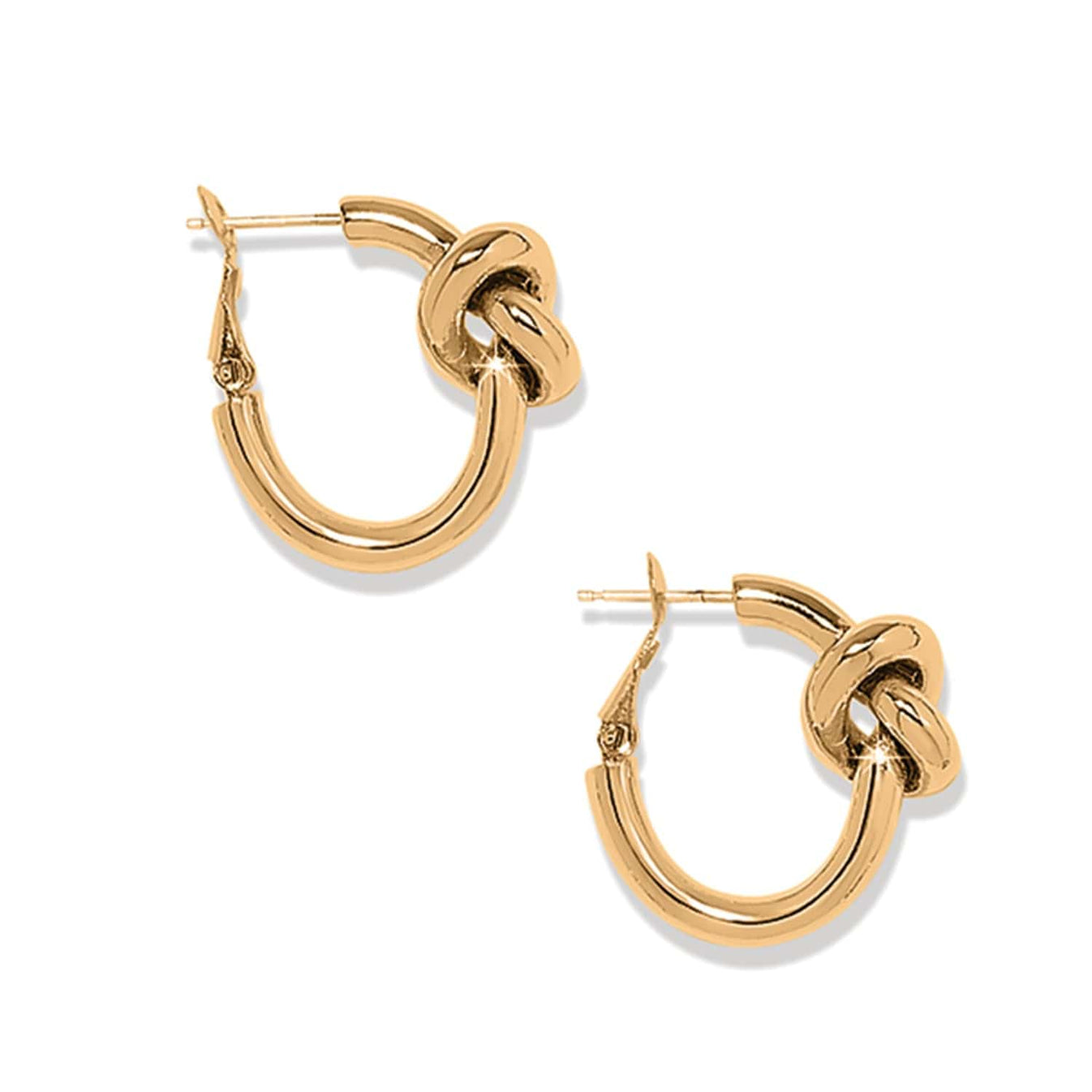 Inerlok Single Knot Hoop Earrings