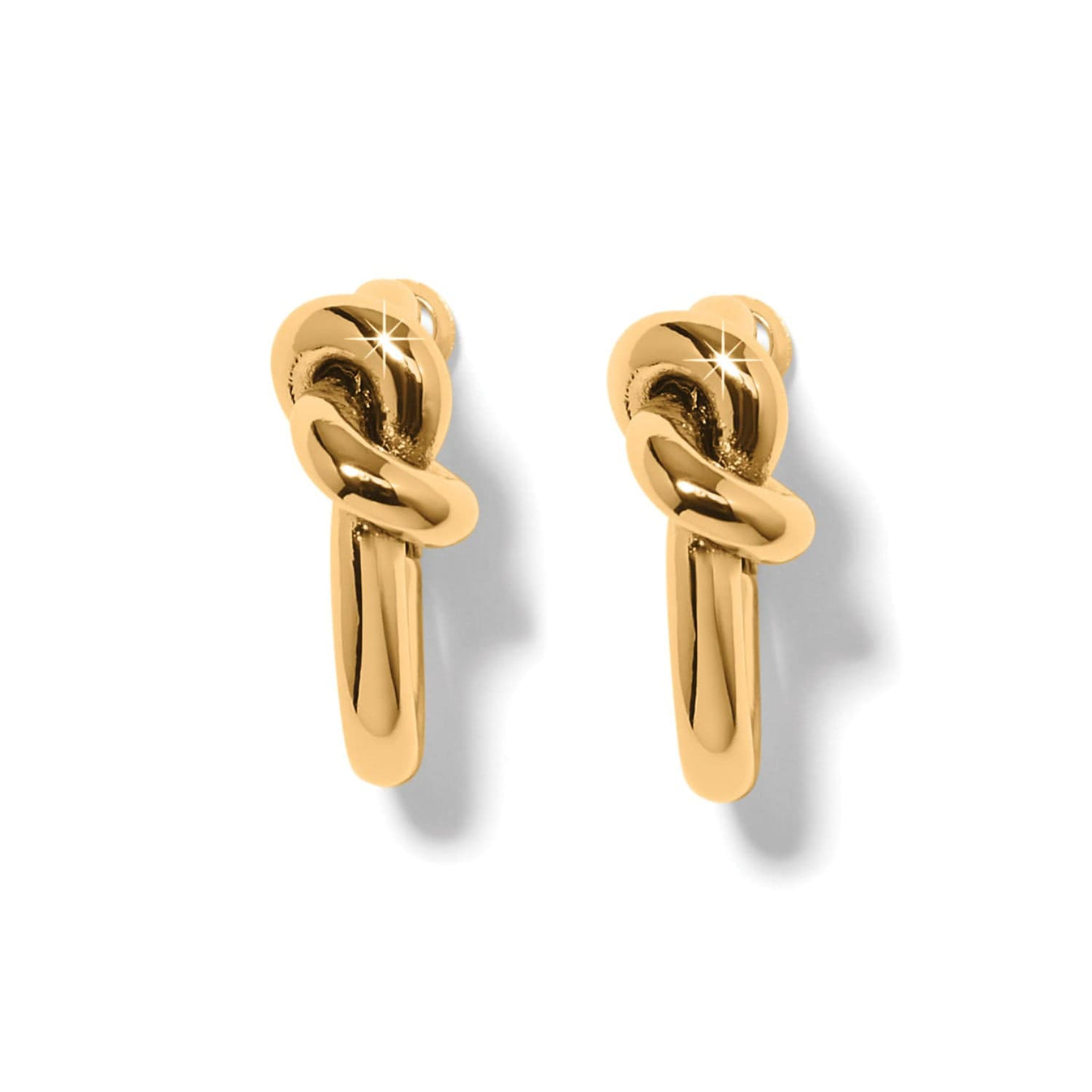 Inerlok Single Knot Hoop Earrings