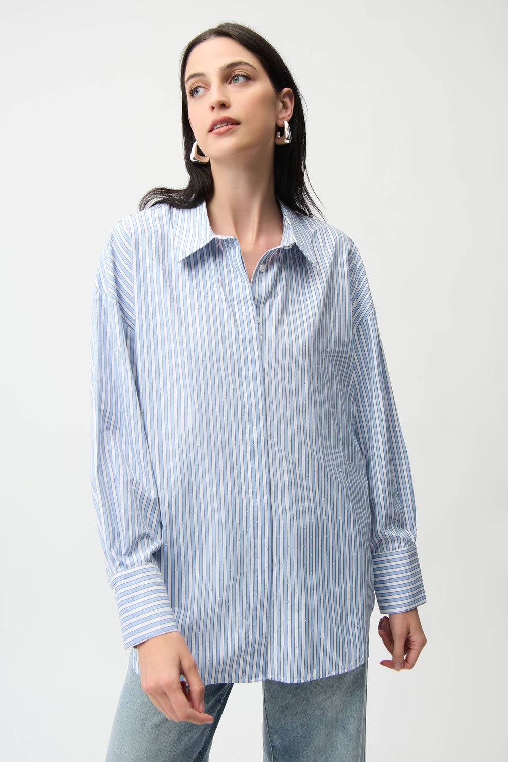 Striped Button Shirt