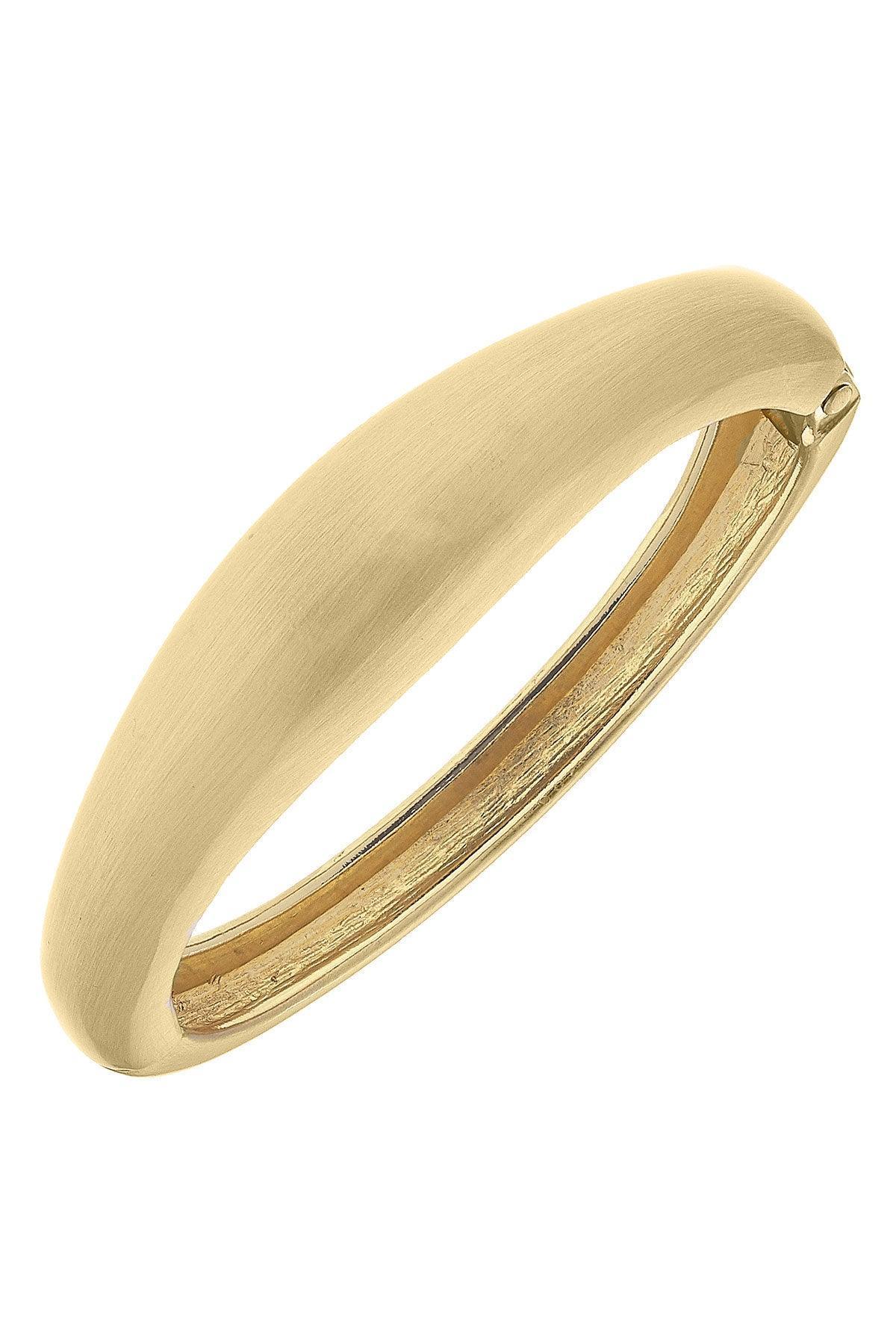 Gold Hinge Bangle