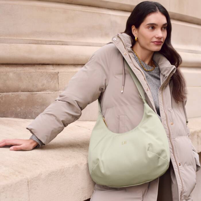 Nylon-Luxe Sling Bag