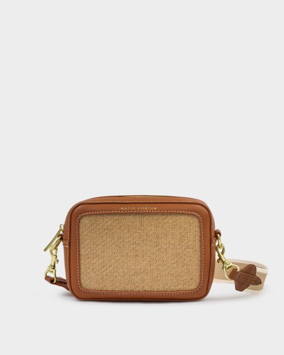 Avery Raffia Small Crossbody