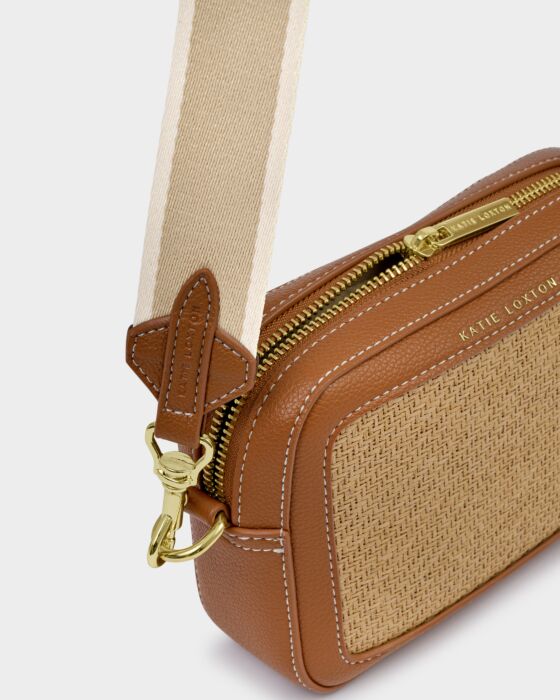 Avery Raffia Small Crossbody