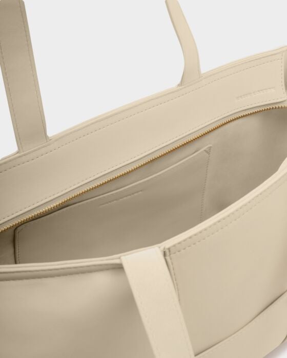 Taya Woven Suedette Tote Bag