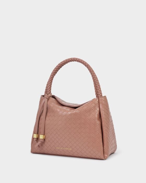 Nova Woven Texture Top Handle Bag