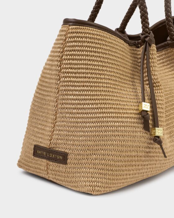 Nova Raffia Shoulder Tote