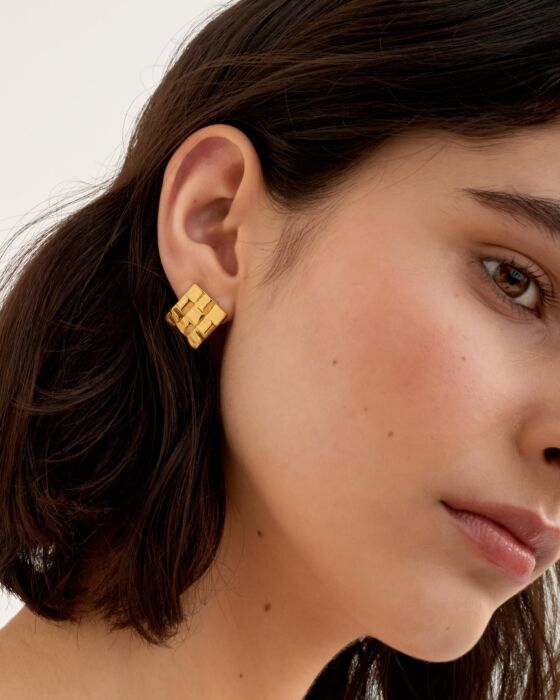 Oversized Stud Earrings