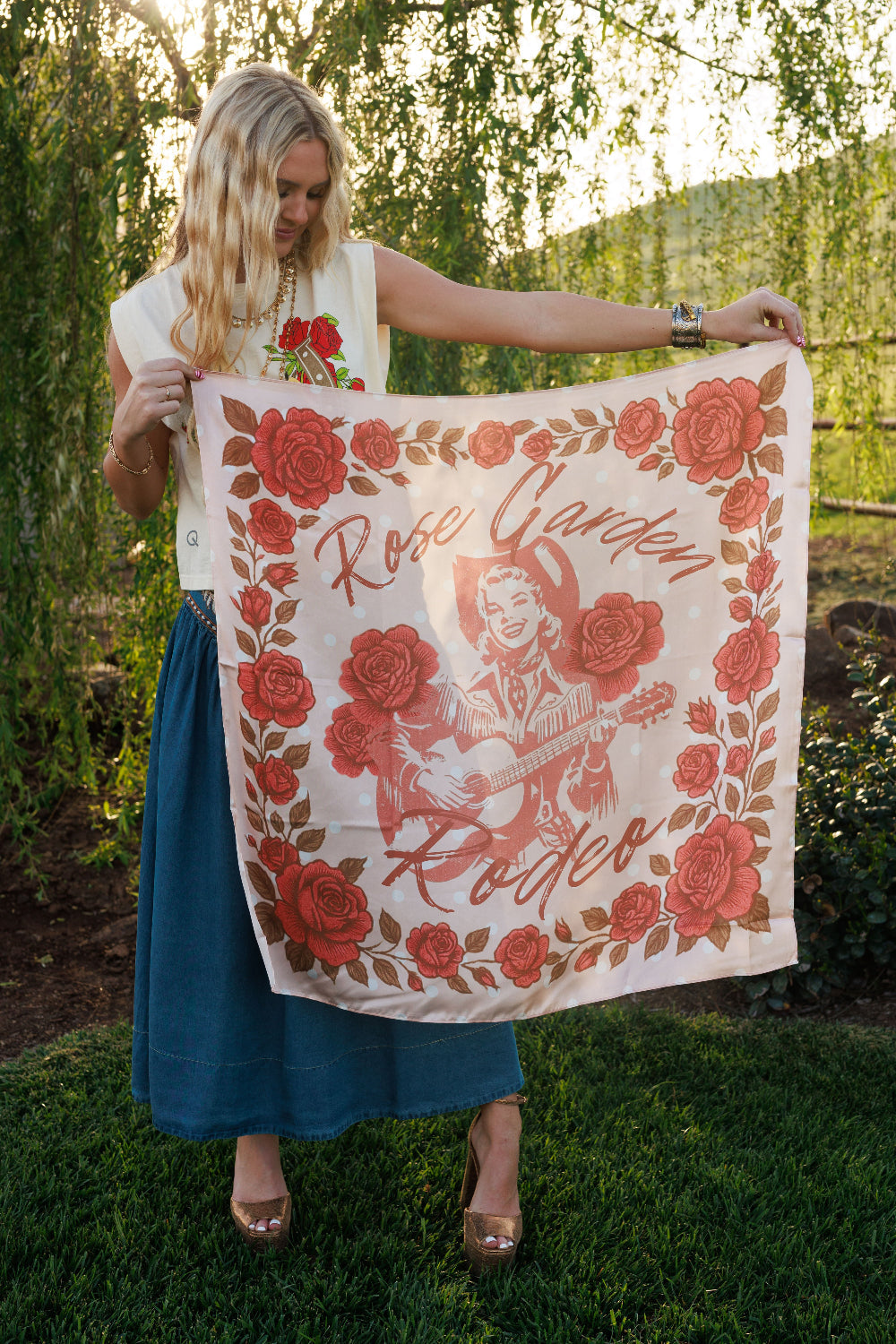 Rose Wild Rag