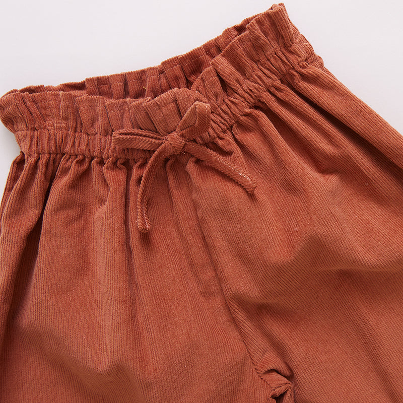 Girls Theodore Pant - Rust