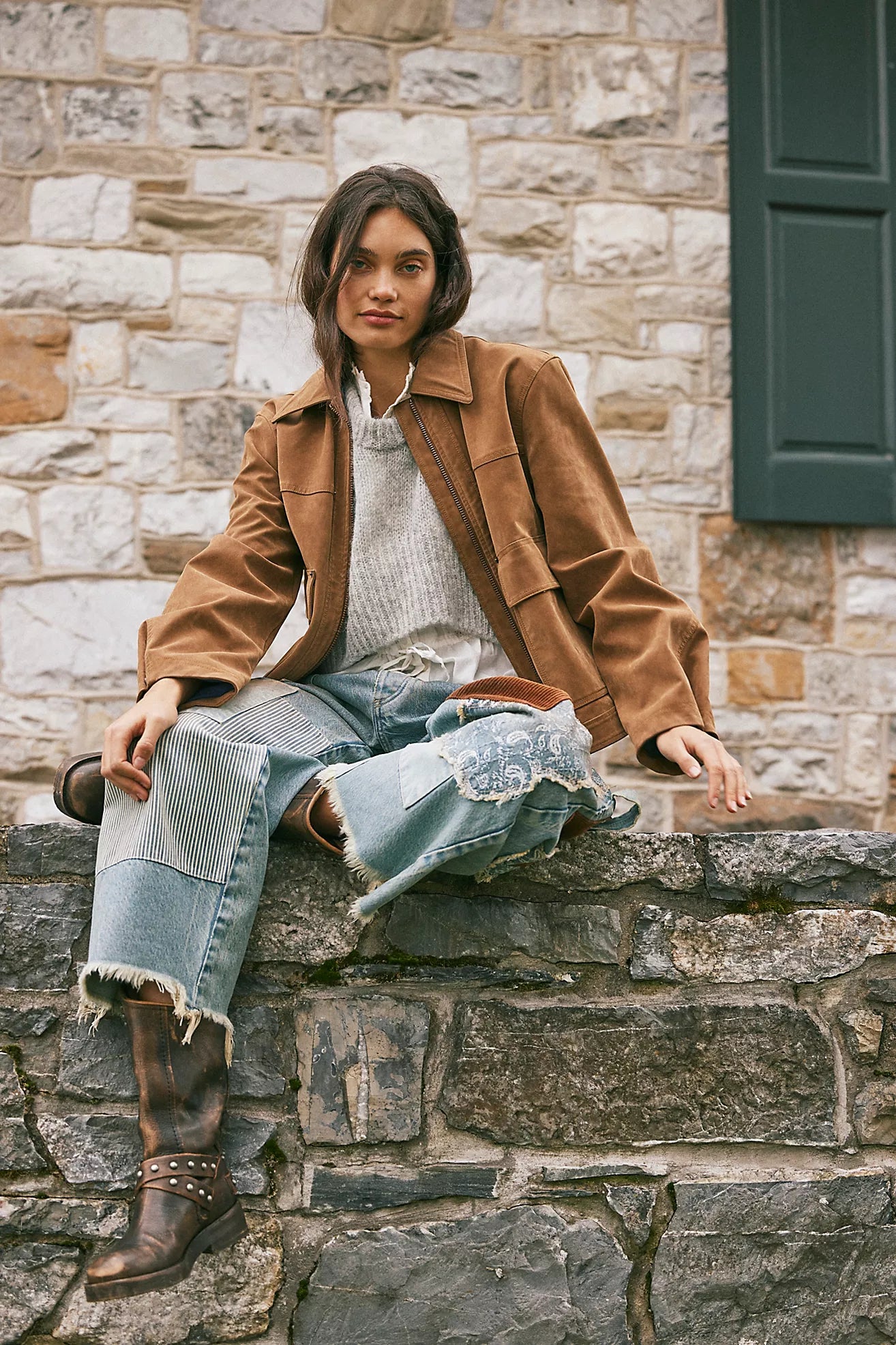 Blair Vegan Suede Jacket