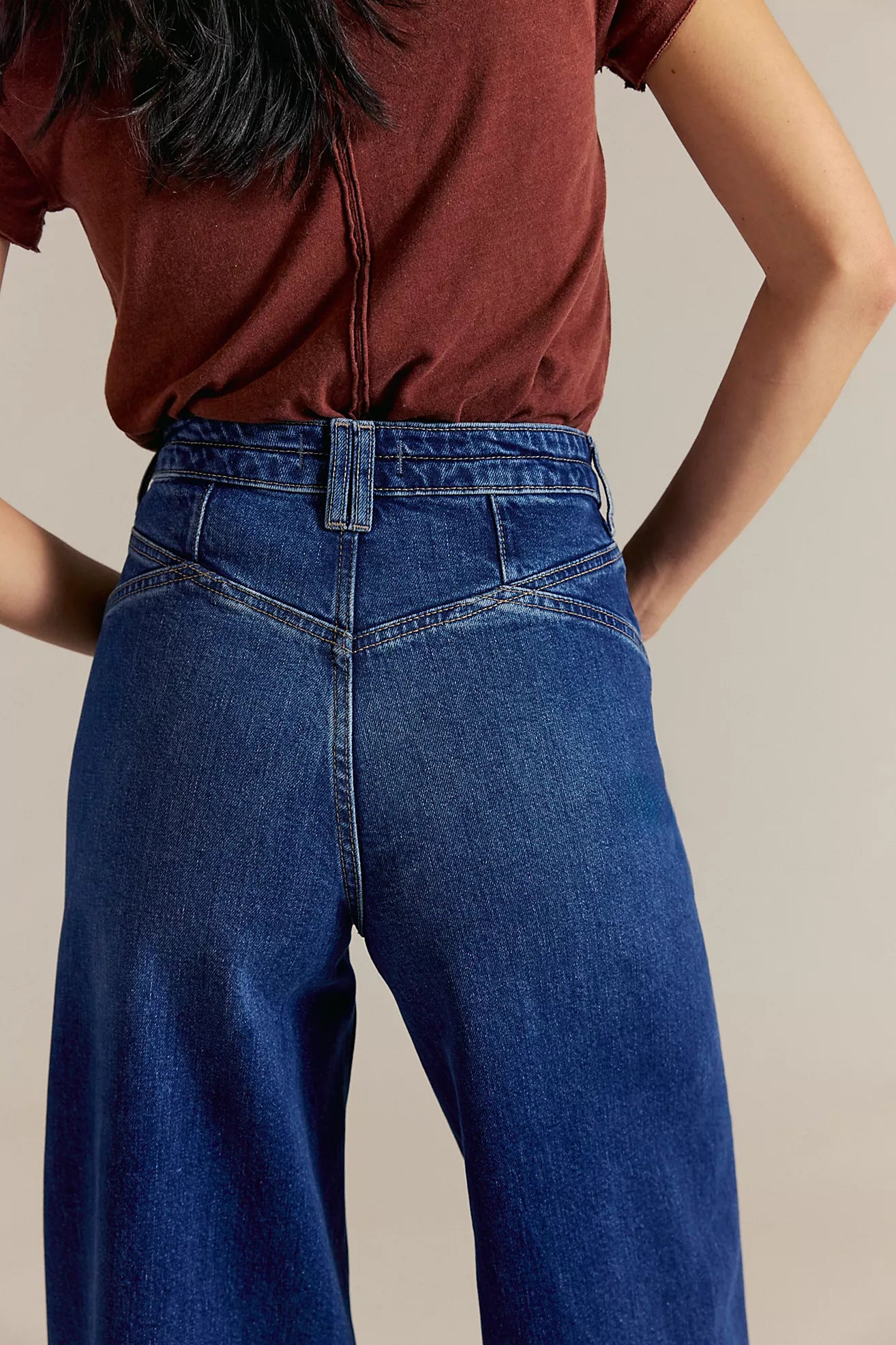 Kelee High Rise Palazzo Jeans
