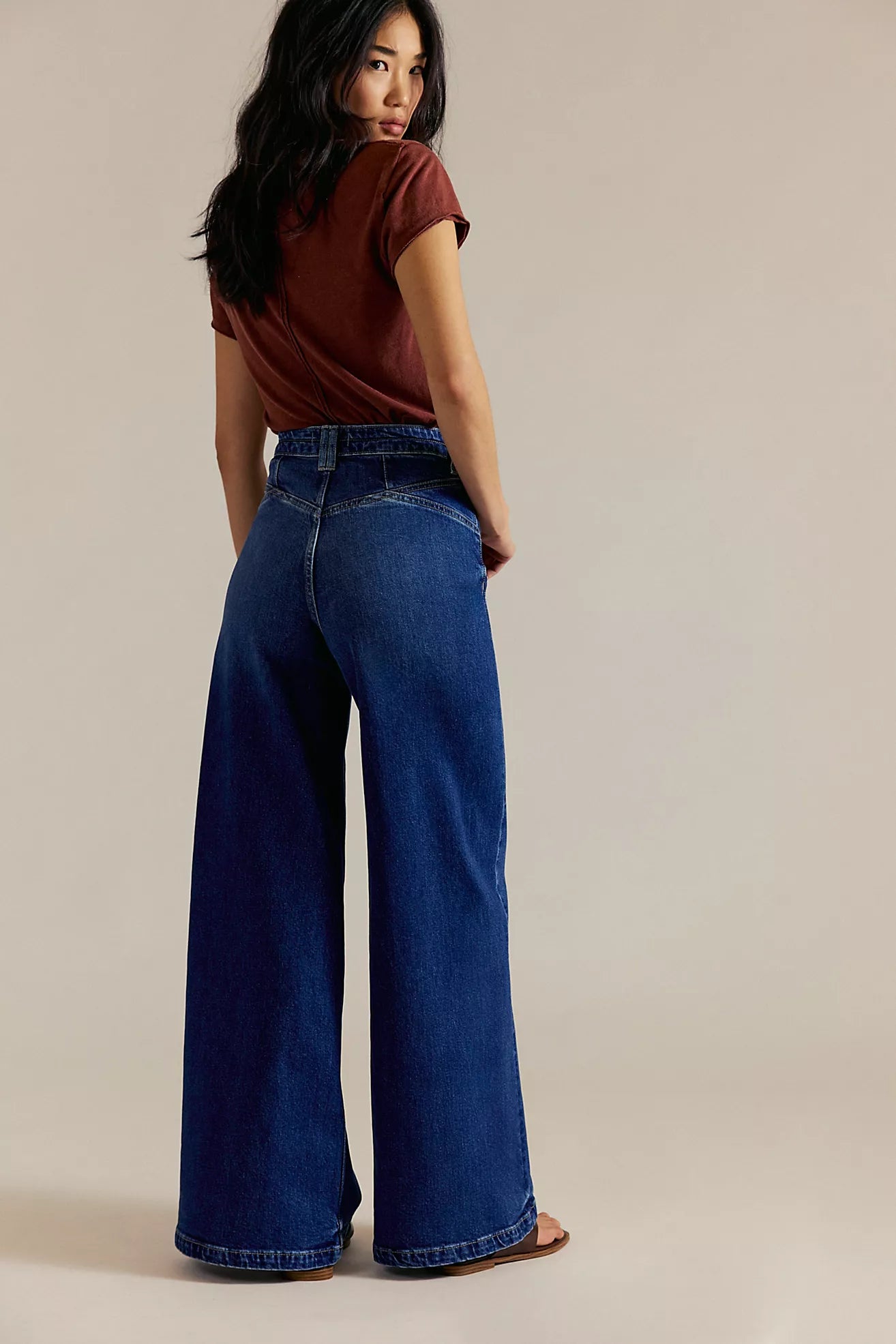 Kelee High Rise Palazzo Jeans