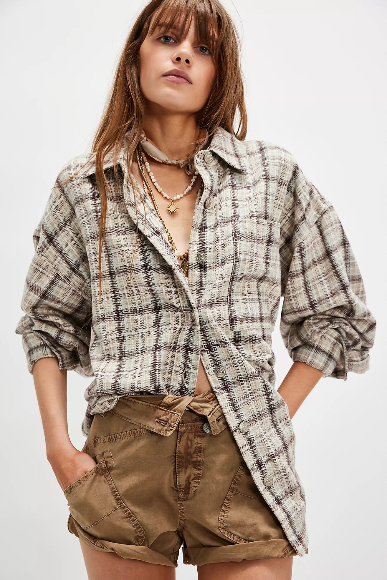 Ashley Plaid Shirt
