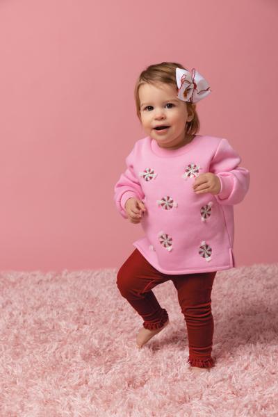 Peppermint Ss And Leggings Set