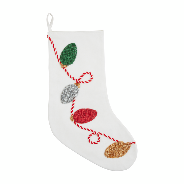 Beaded Christmas Stockings