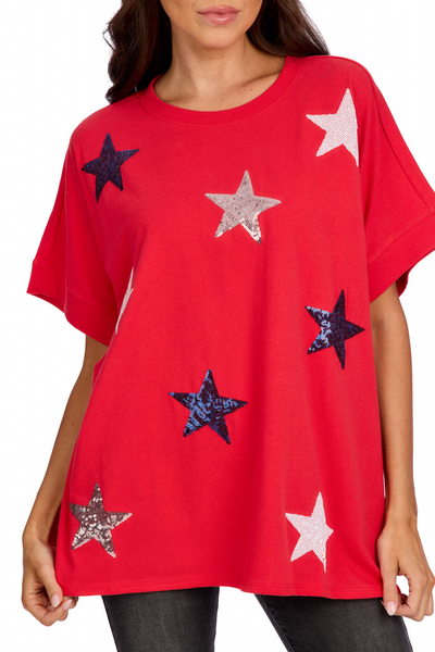 4Th Of July Sparkle Tops