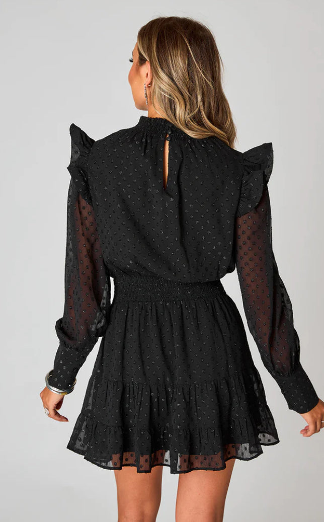 Tally Black Quartz Dress
