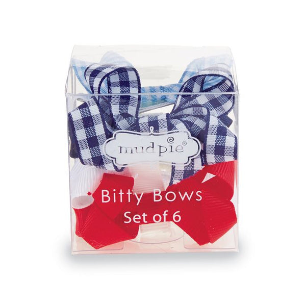 Red/Blue Bitty Bows