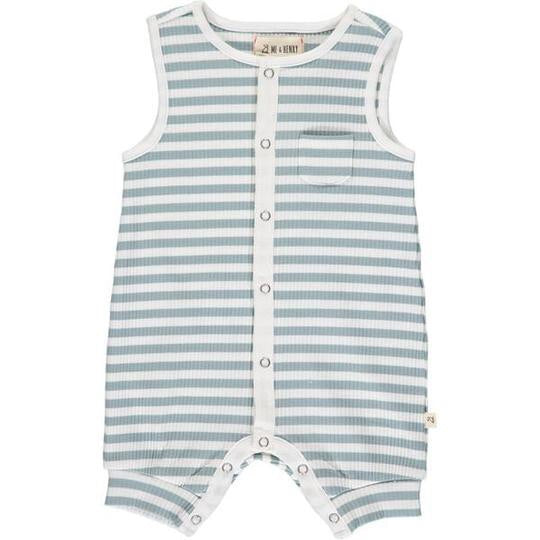 Pablo Stripe Ribbed Play Suit