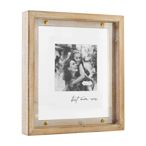 Wood And Brass Frame