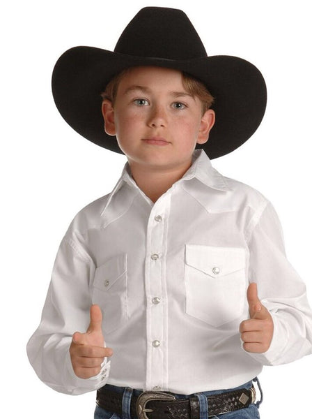 Boys Dress Western Shirt