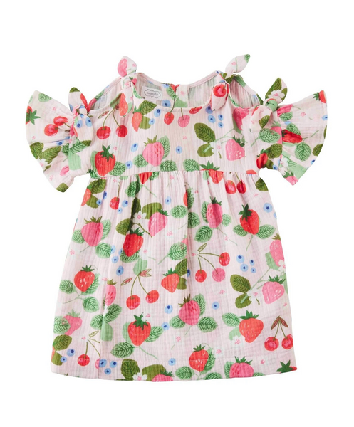 Berry Patch Bow Dress